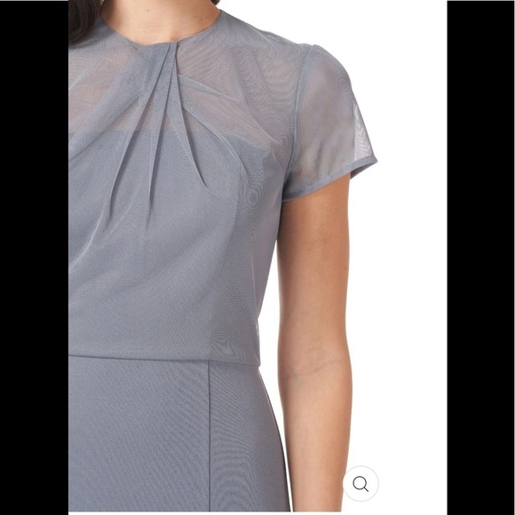 JS Collections Slate Blue Midi Dress - Picture 7 of 12